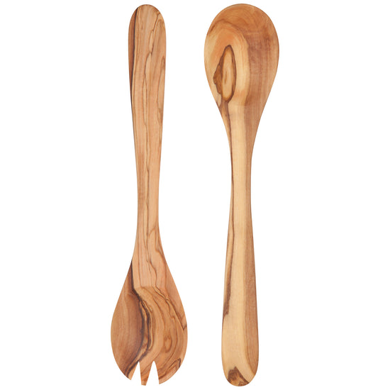 now designs Olive Wood Salad Servers Set of 2