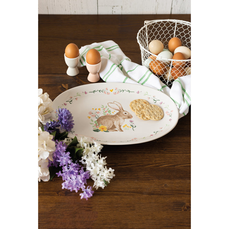 Easter Bunny Serving Platter