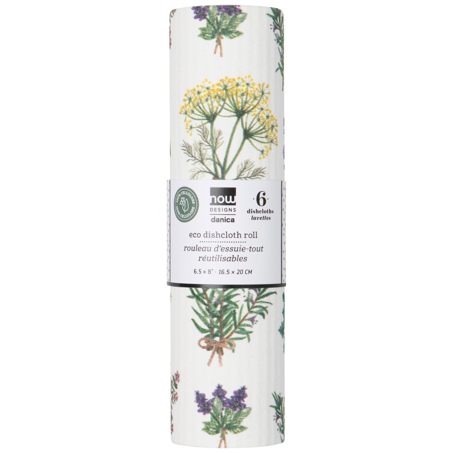 Countryside Eco Dishcloth Roll Counter Display - 12 assorted