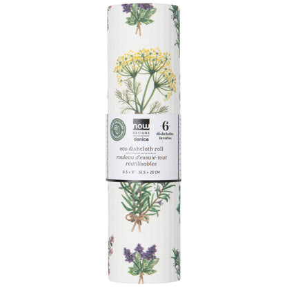 Countryside Eco Dishcloth Roll Counter Display - 12 assorted