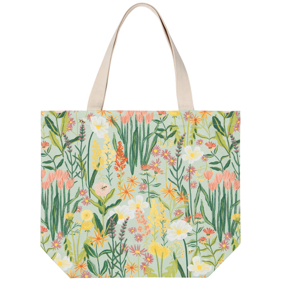 now designs Bees & Blooms Tote Bag