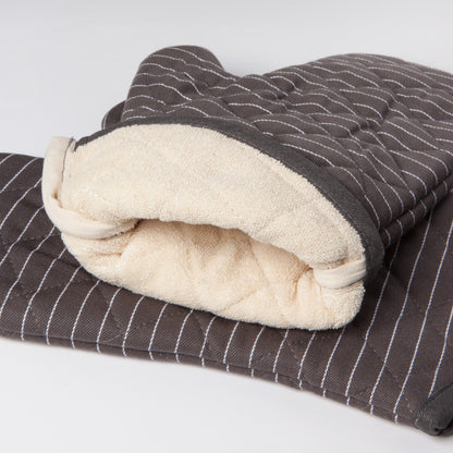 Superior Granite Pinstripe Oven Mitt