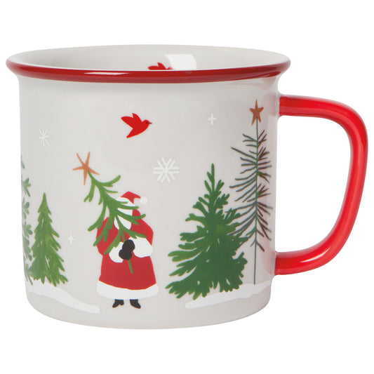 Santa's Reindeer Heritage Mug