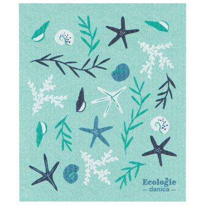 Coastal Treasures Swedish Dishcloth