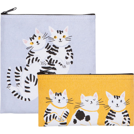 Meow & Furever Snack Bags Set of 2 assorted