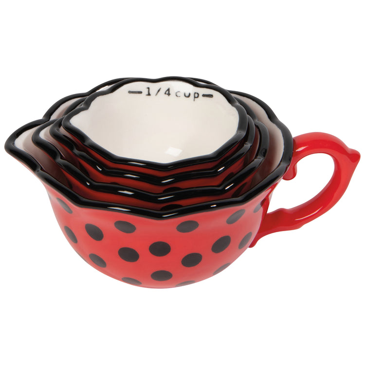 Ladybugs Measuring Cups Set of 4