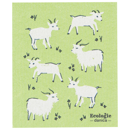 Goats Swedish Dishcloth