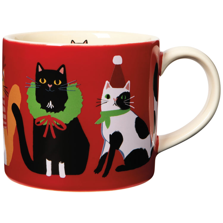 Kitty Carol Christmas Mug in a Box