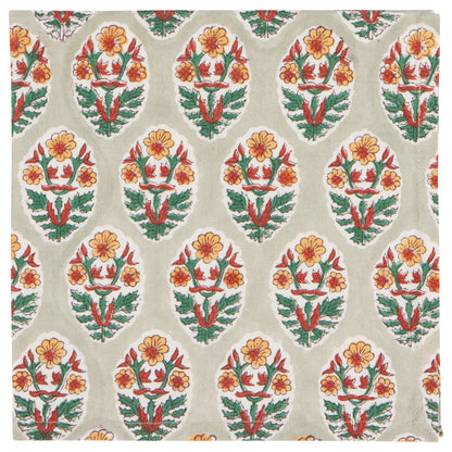 Field Block Print Napkins Set of 4