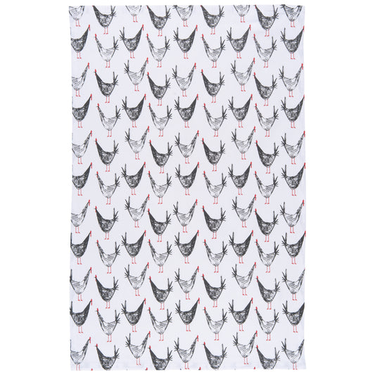 Chicken Scratch Dishtowel