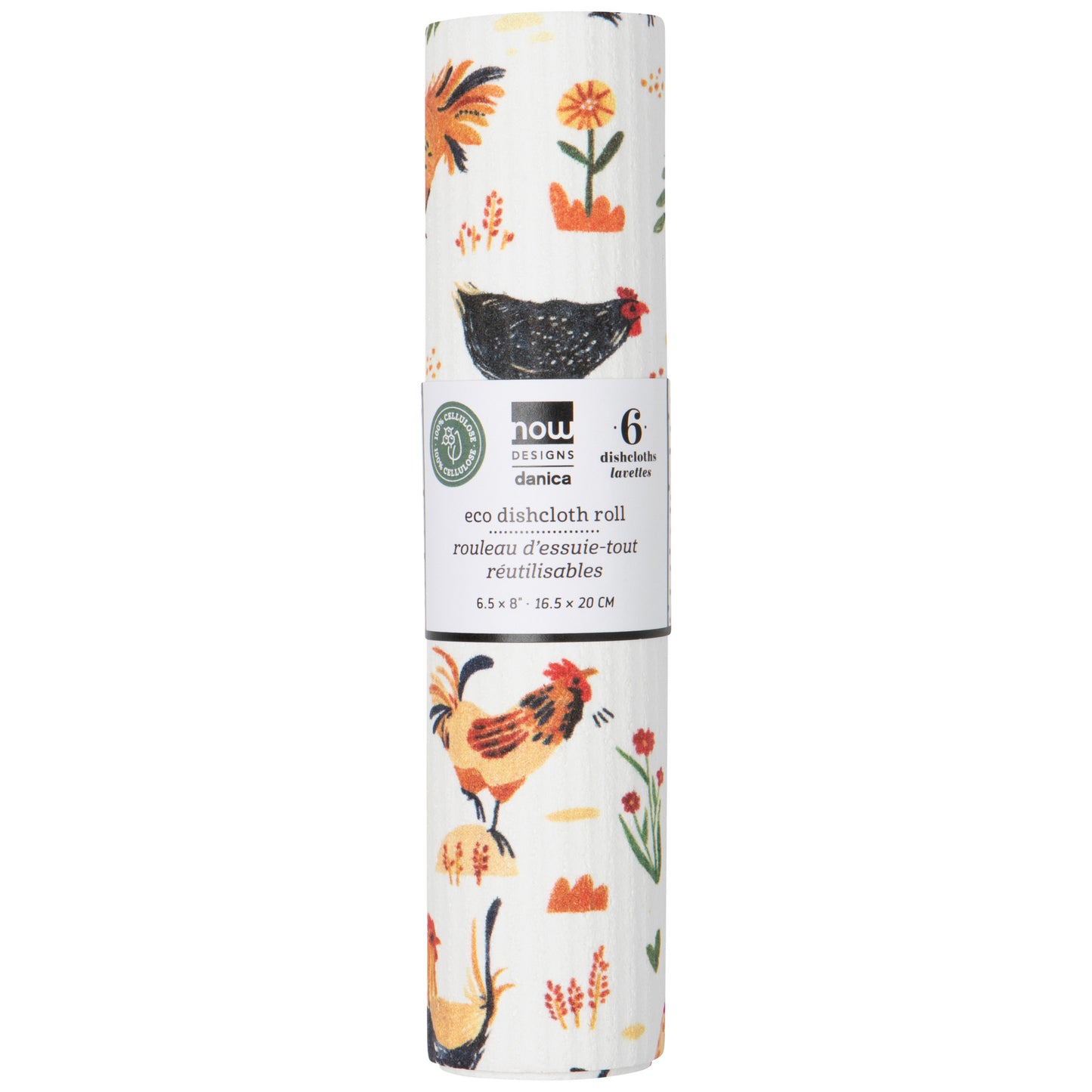 Countryside Eco Dishcloth Roll Counter Display - 12 assorted