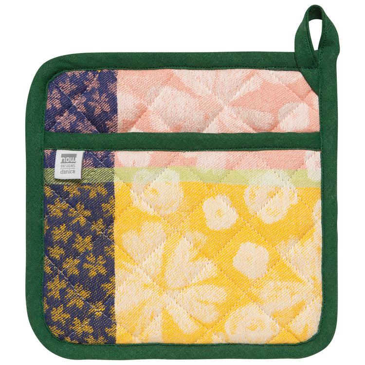 Full Bloom Jacquard Potholder