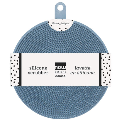 Scrub Bub Marine Blue Silicone Scrubber