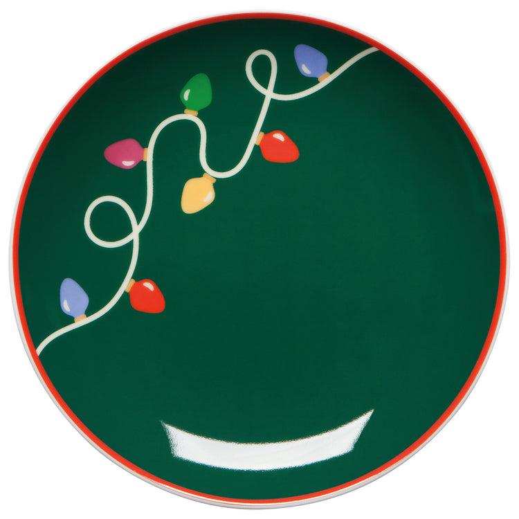 Holiday Glow Appetizer Plates Set of 4