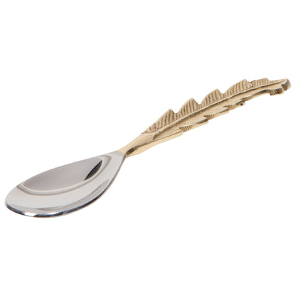Plume Gold Spoons Set of 4