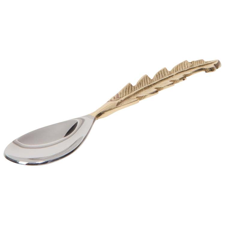 Plume Gold Spoons Set of 4