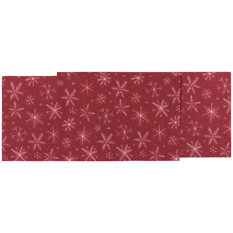 Snowflakes Christmas Runner