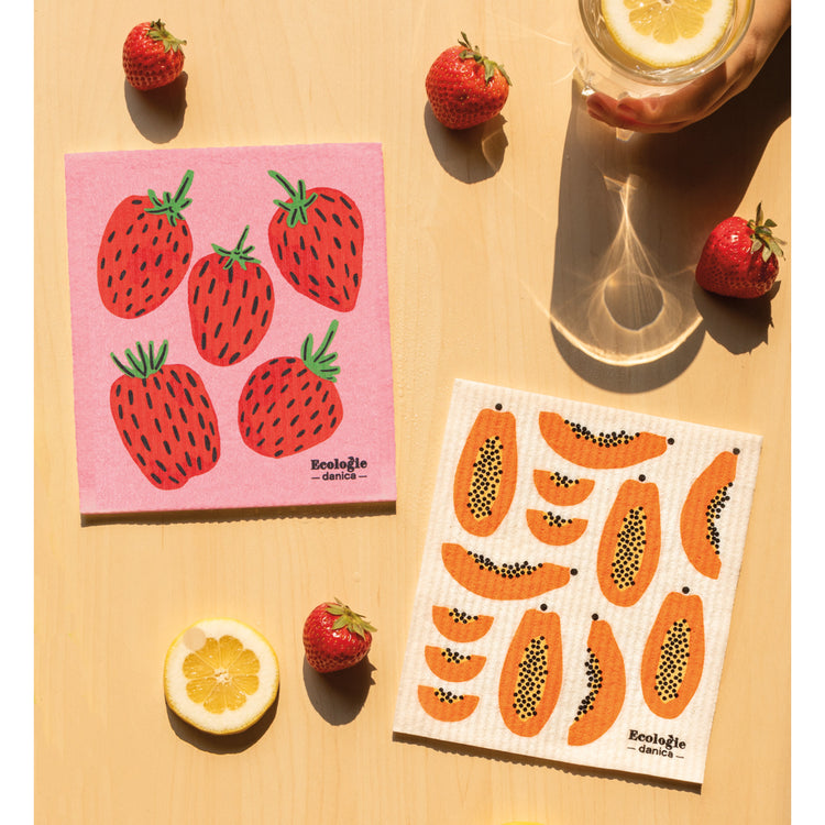 Berry Sweet Swedish Dishcloth