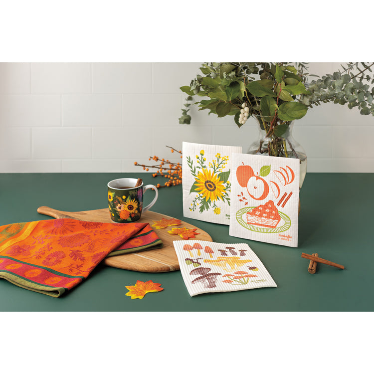 Sunflower Splendor Jacquard Dishtowel