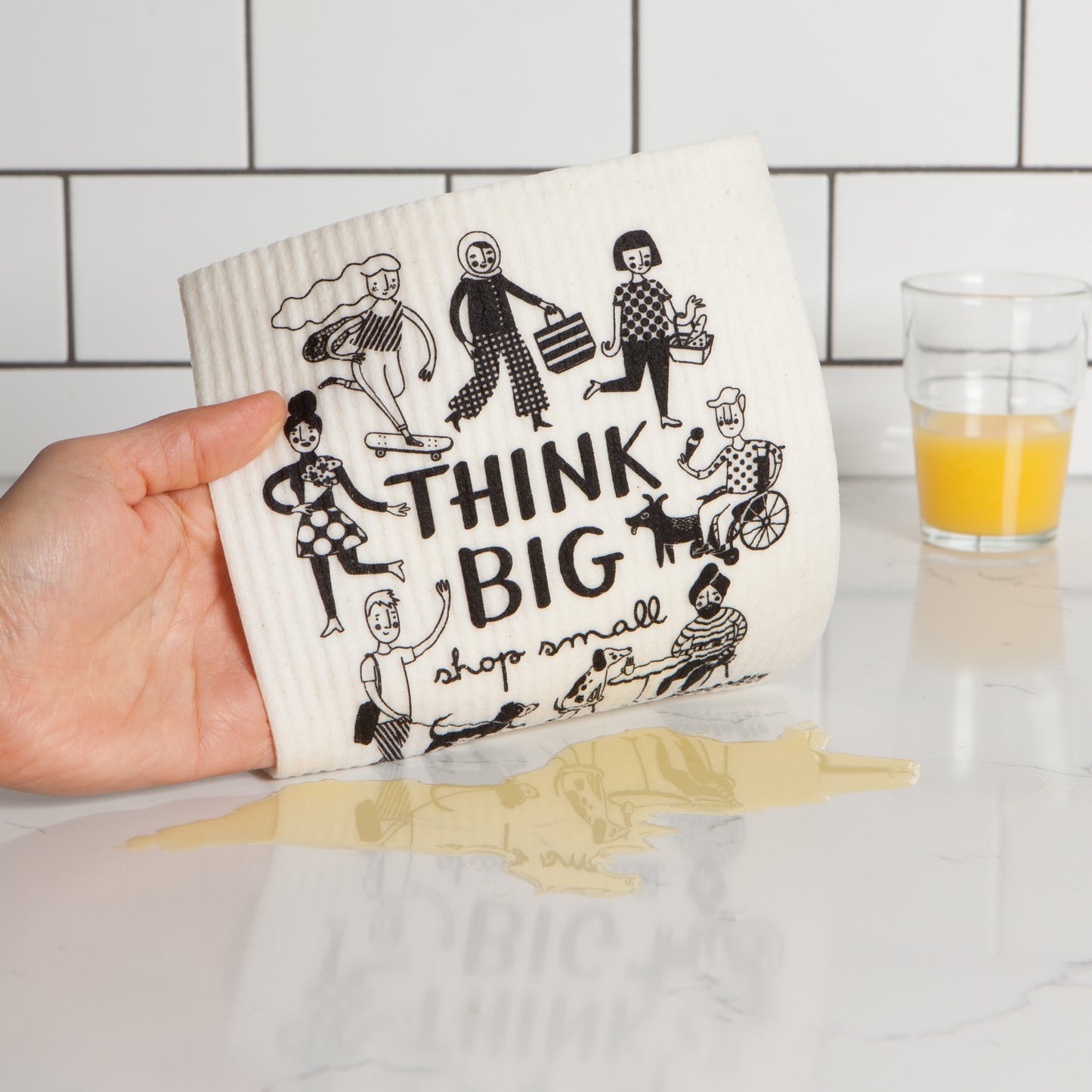 Shop Local Swedish Dishcloth
