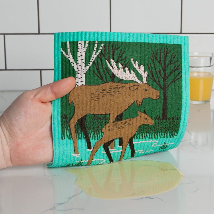 Moose Lake Swedish Dishcloth
