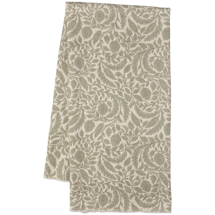 Topiary Green Throw