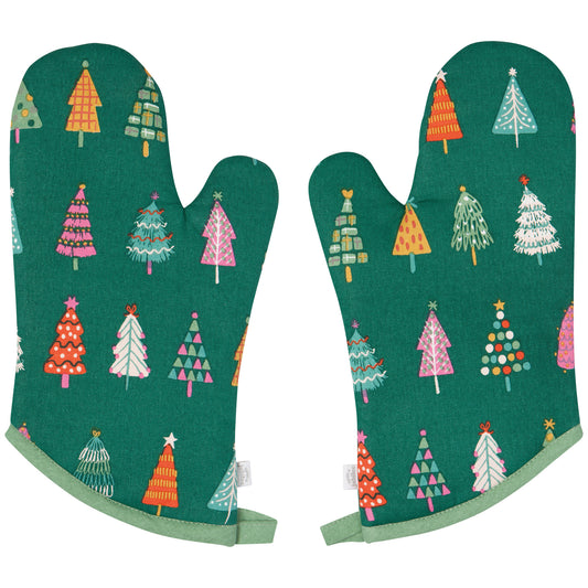 Glitzmas Packaged Mitts Set of 2