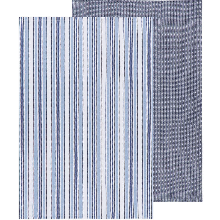 Second Spin Horizon Stripe Dishtowels Set of 2