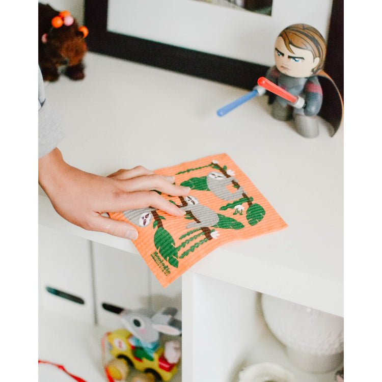 Sybil Sloth Swedish Dishcloth