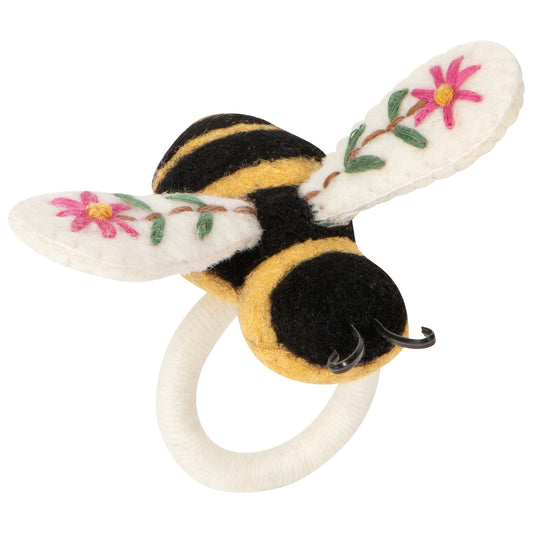 Bee Garden Felt Napkin Ring