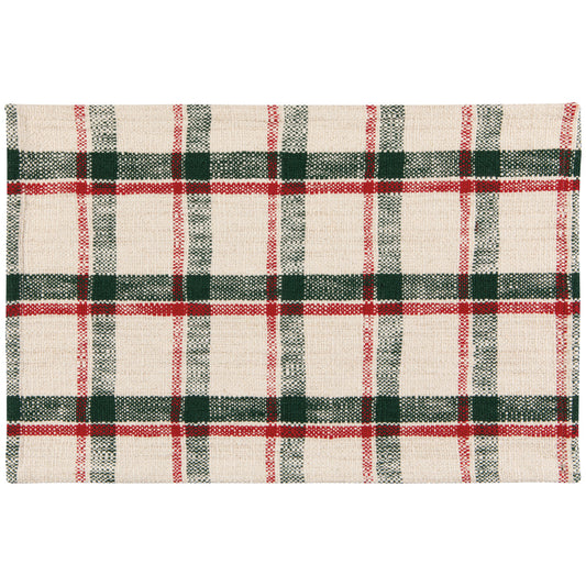 Noel Plaid Christmas Placemat