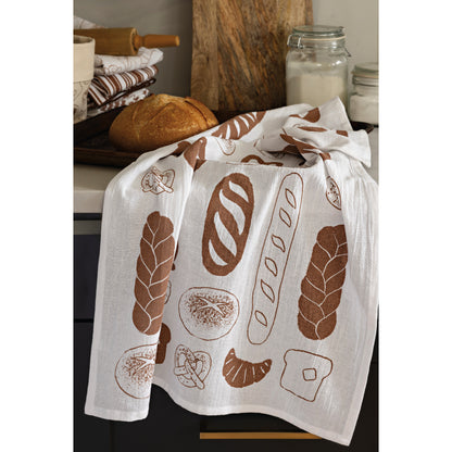 Boulangerie-Chestnut Printed Floursack Dishtowel Set