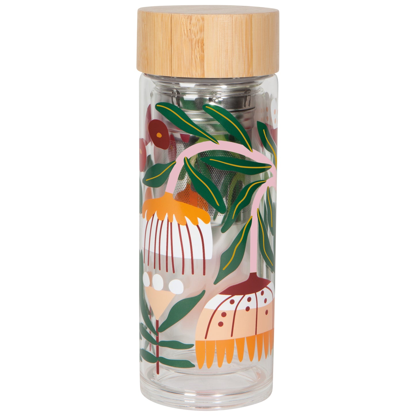 Venus Glass Tea Infuser Bottle