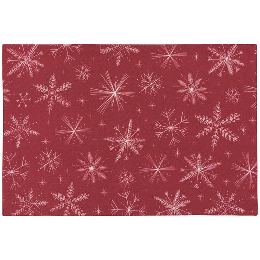 Snowflakes Christmas Placemat