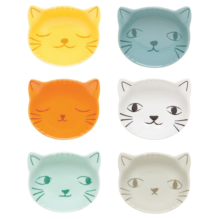 Purrfect Pinch Bowls Set of 6