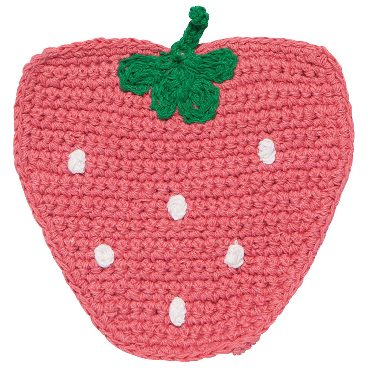 Berry Sweet Crochet Coasters Set of 4 Assorted