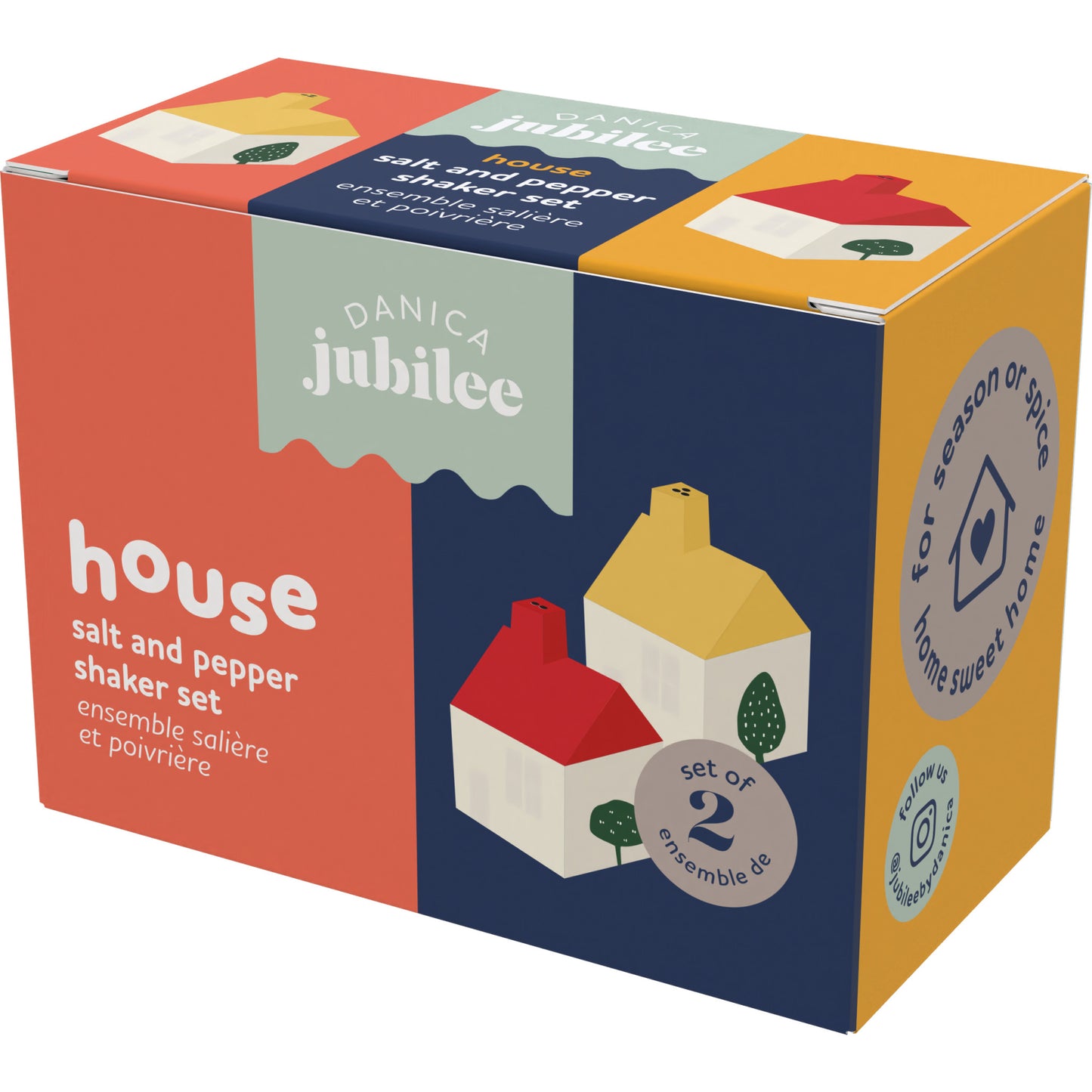 Houses Salt and Pepper Shakers