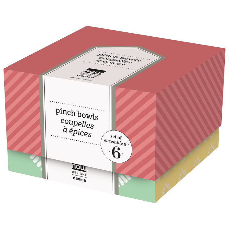 Dewdrop Pinch Bowls Set of 6