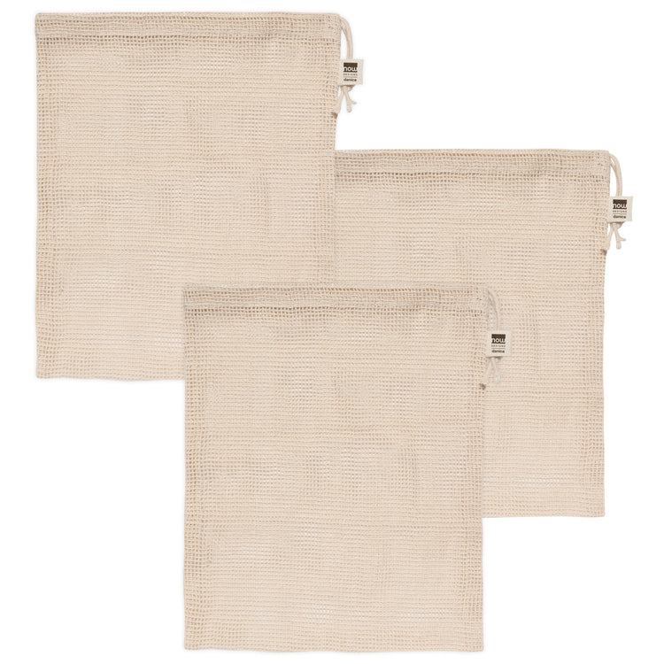 Le Marche Natural Mesh Produce Bags Set of 3