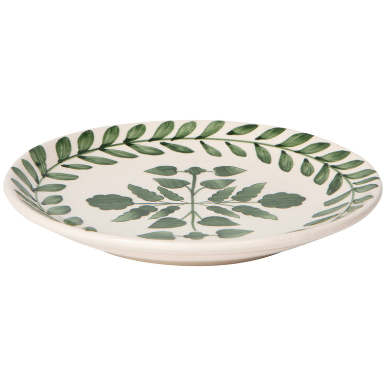 Sylvie Green Hand Painted Appetizer Plate 6.5 inch