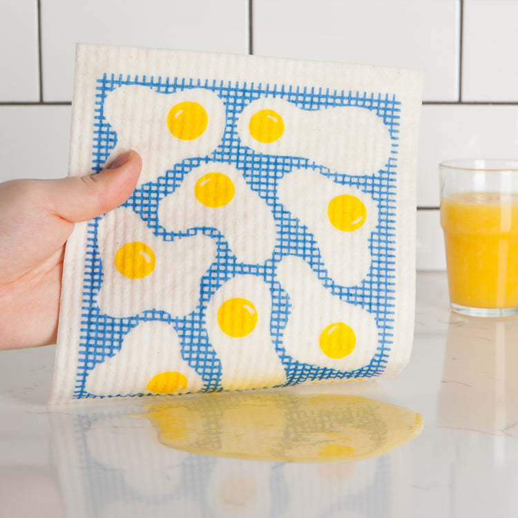 Eggs Swedish Dishcloth