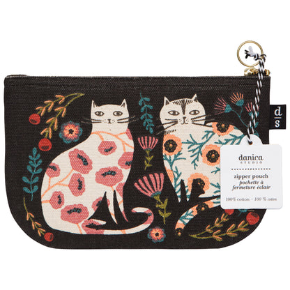 Catbloom Small Zipper Pouch