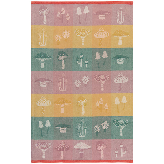 Mushroom Gems Jacquard Dishtowel