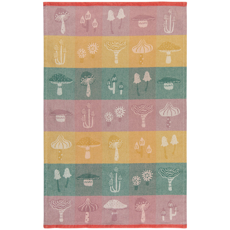 Mushroom Gems Jacquard Dishtowel