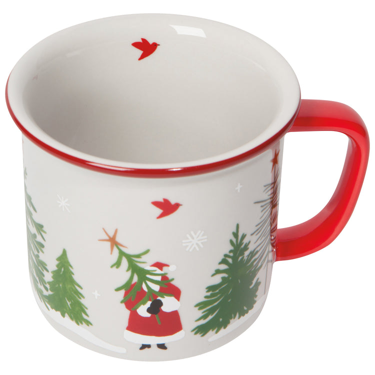 Santa's Reindeer Heritage Mug