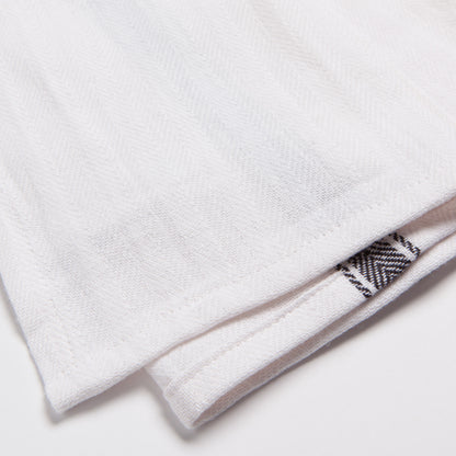 Brooklyn Stripe Black Dishtowels Set of 4