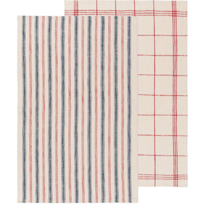 Jules Vintage French Dishtowels Set of 2