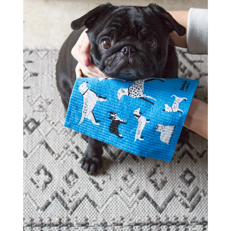 Dog Days Swedish Dishcloth