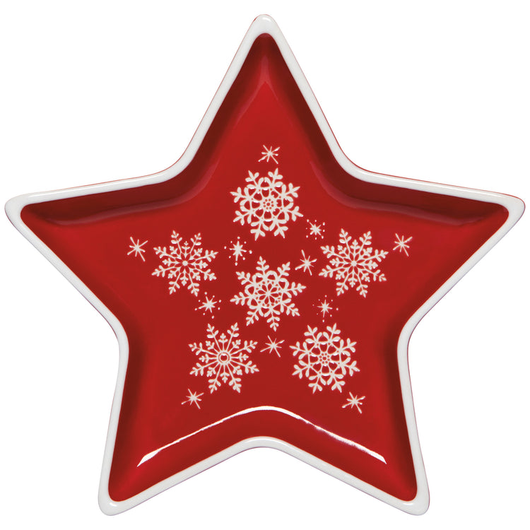 Star Christmas Shaped Tray