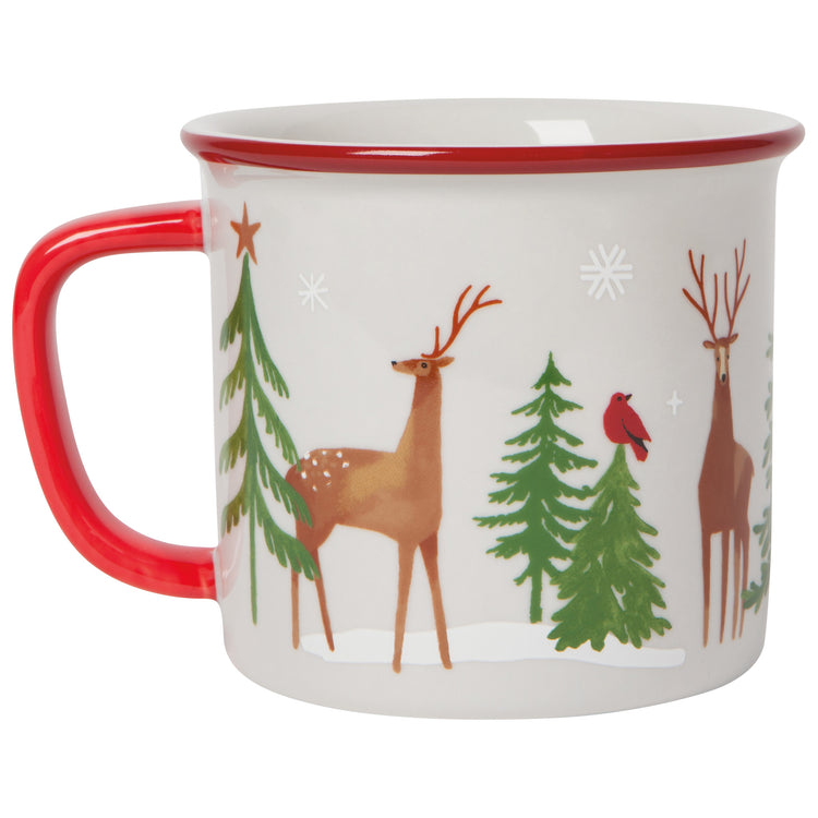 Santa's Reindeer Heritage Mug